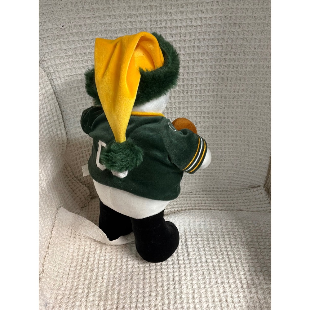 Sporty Unisex Forever Collectibles Green Bay Packers Snowman Plush OS Green - Picture 3 of 6